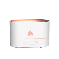 2022, аромадиффузор Fire, ультразвуковой Светодиодный увлажнитель воздуха с имитацией синего пламени для комнаты