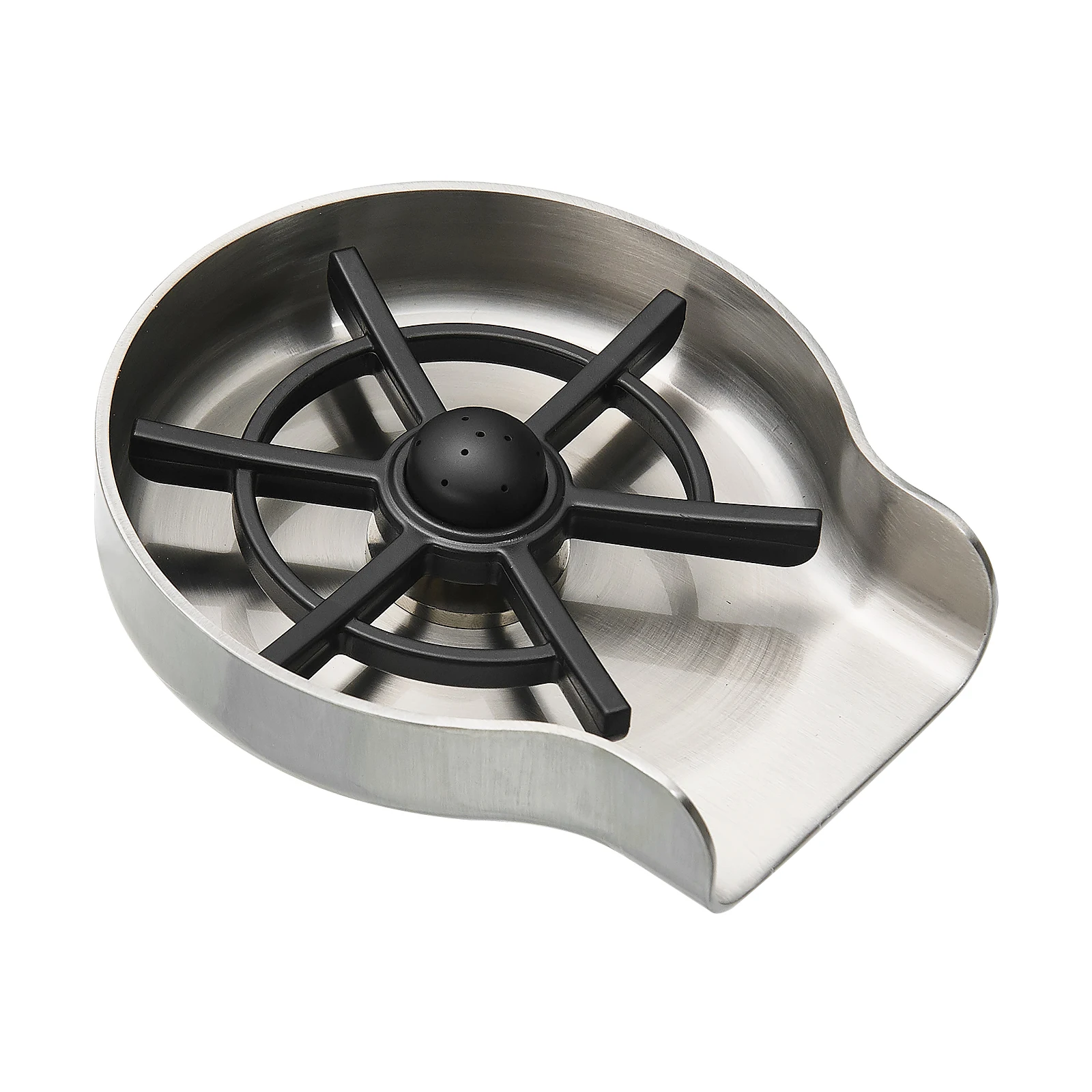 Feenice brand stainless steel metal bar coffee cafe hotel pitcher table top bottle cup wash glass rinser for kitchen accessories