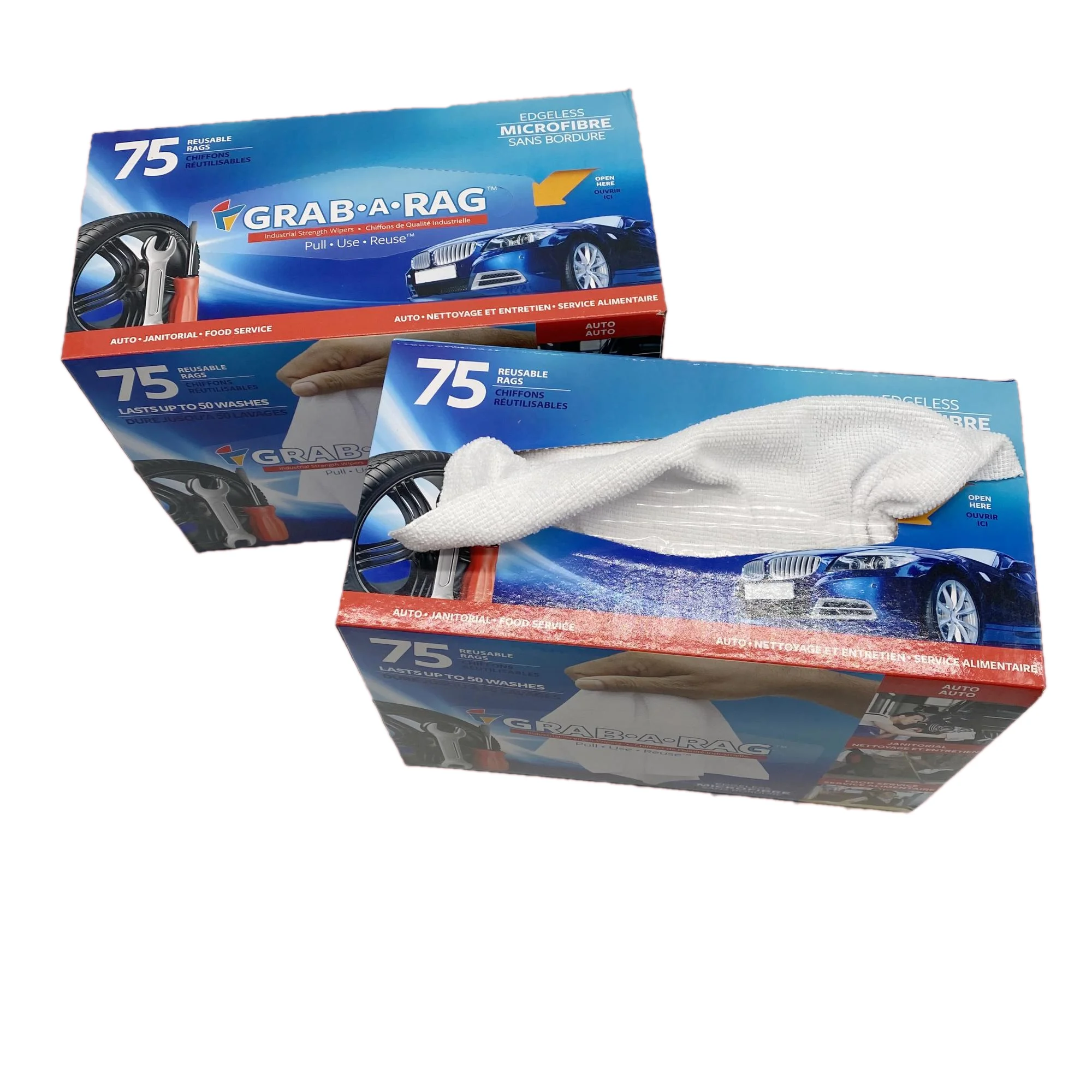 2021 New car wash cloth microfiber cleaning Cloths Edgeless Car Wash Towel microfiber detailing towel