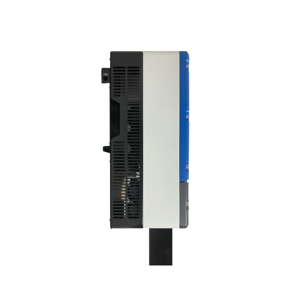 Jntech MPPT Vfd 5 5kw  Hybrid Solar Pump Inverter Three Phase Ip65 Blue OEM Tank Sensor Parts Program Color Support Output