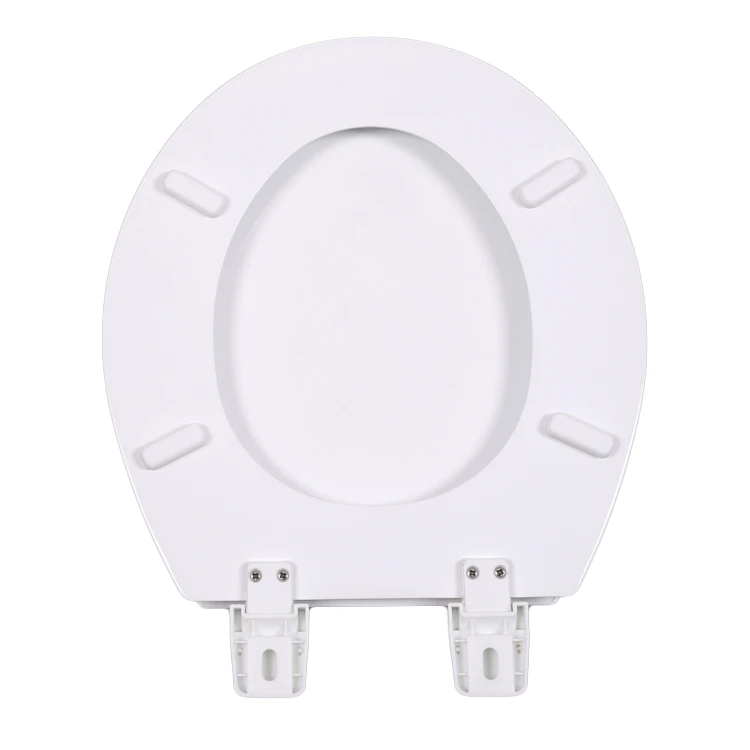 Angel Shield Biodegradable Molded Wood Children And  Slow Closed Toilet Seat PP Round Toilet Seat