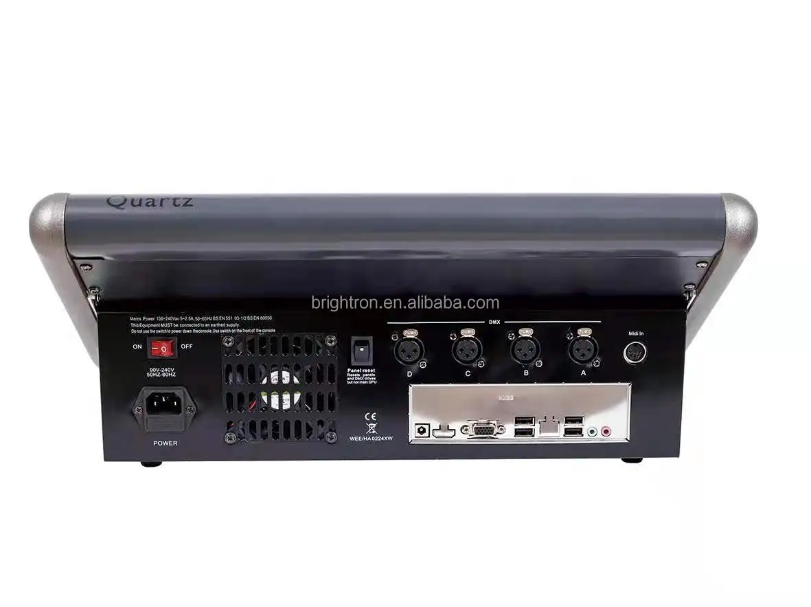 Полетный кейс 2048 каналов DMX 512 Кварцевая консоль высококачественный Кварцевый