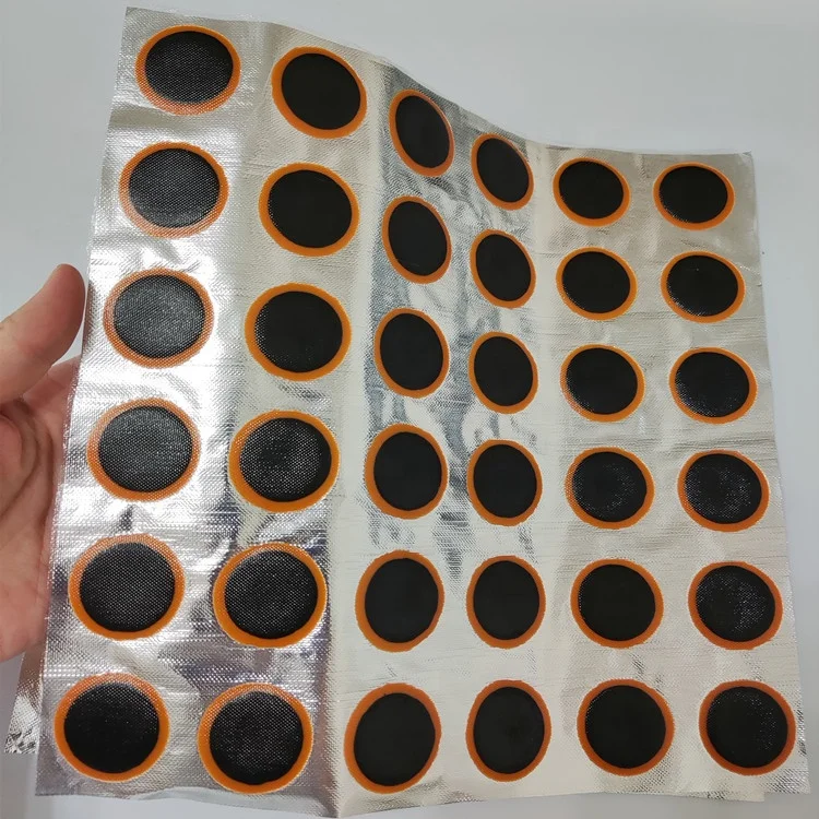 vulcanizing Tire Repair Patch /Tyre Cold Patch For Bias tyre motor bike inner tube patch