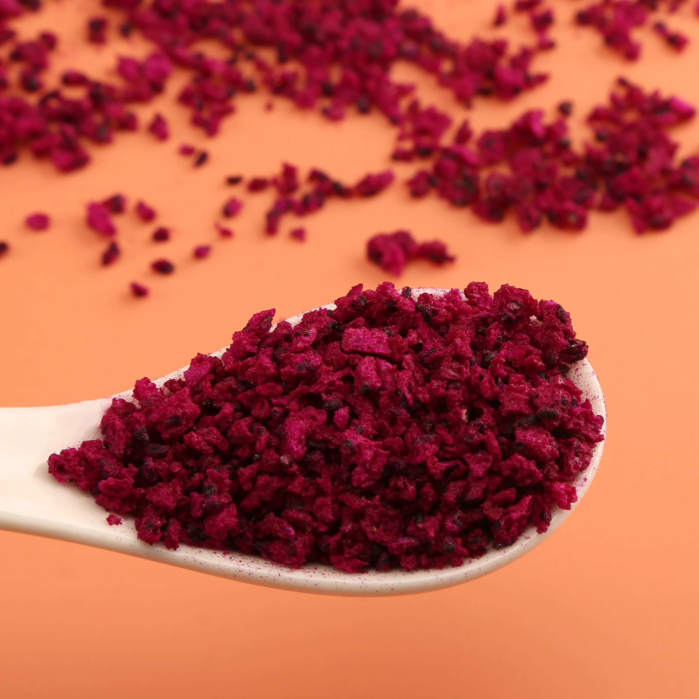 Guoyue freeze dried dragon fruit powder freeze dried fruit freeze dried freeze dried mix freeze dried red pitaya fruit