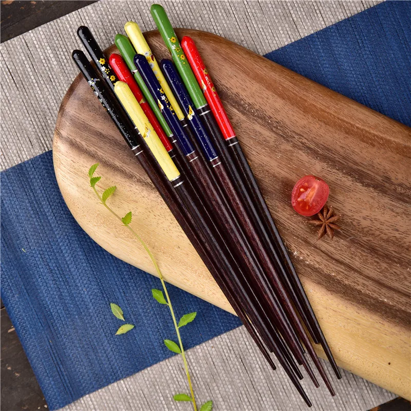 Custom full cover print Japanese Import samurai katana engraved personalize reusable wedding favor hair Chopstick for restaurant