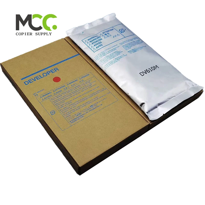 Set DV610 Powdre for Konica Minolta Press C6500 C6501 C6000 C7000 6000 7000 Original Developer Powder DV 610 DV-610