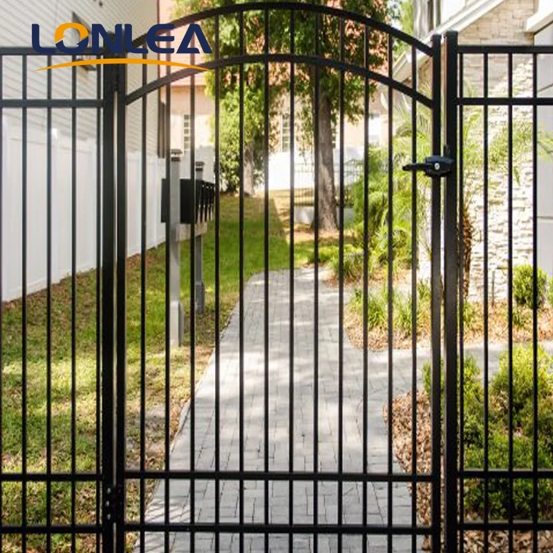 modern house gate designs small iron gate modern wrought  iron pipe gate design