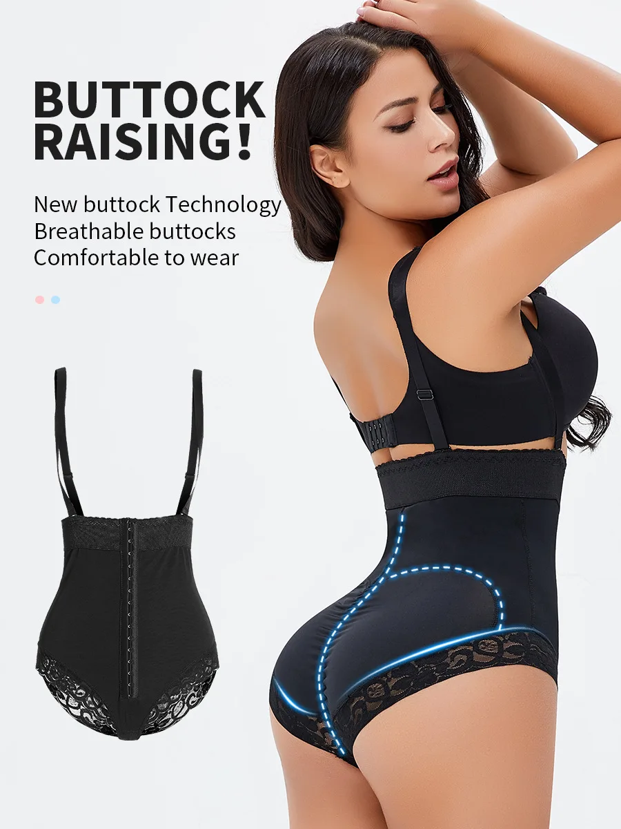 Sexy Design 6xl High Waist Tummying Control Body Shaper Panties Private Label Hip Lifting Women Underwear Shapewear