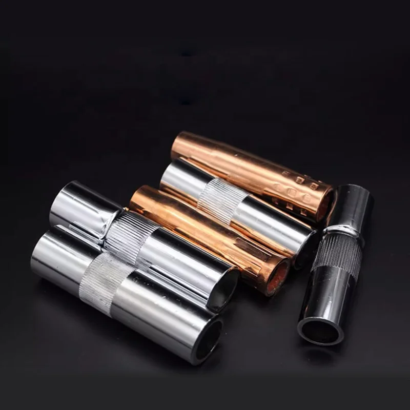 Factory Customized High Quality 350A Mig Welding Torch Nozzle Brazing Spare Parts Gas Nozzle