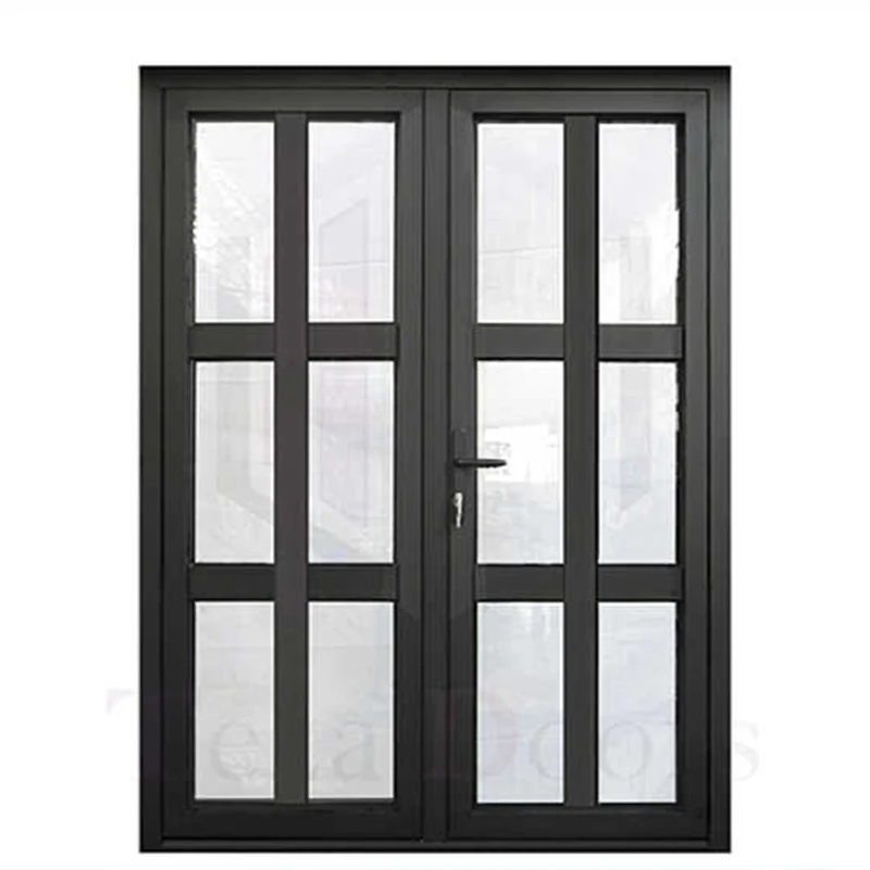 New Design Triple Glass Aluminum Windows Soundproof Function Horizontally Opened China-Broken Bridge Aluminum Window Extrusion