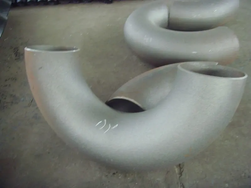 
seamless butt welded 180 degree 12in sch80 carbon steel pipe fitting bend elbow 