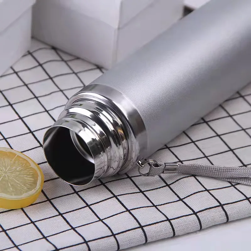 FS238 Cycling Sports Stainless Steel Water Bottle Leakproof Portable Insulated Hot Cold Water Bottle Kids School vacuum flask