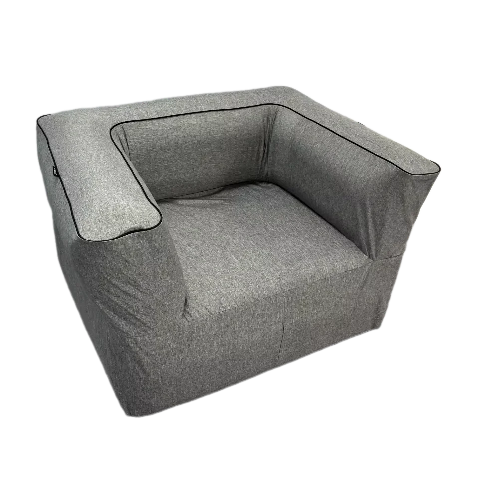 Inflatable Furniture living room grey inflatable couches blow up sofa bed  portable inflatable sofa for camping and beach