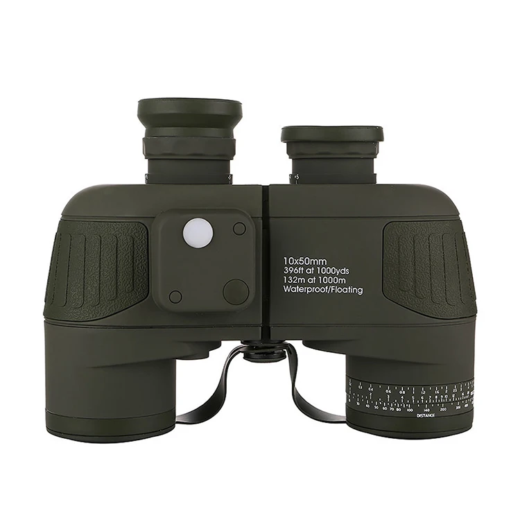 High performance marine Binoculars with built in compass and range reticle 10x50 Binoculars