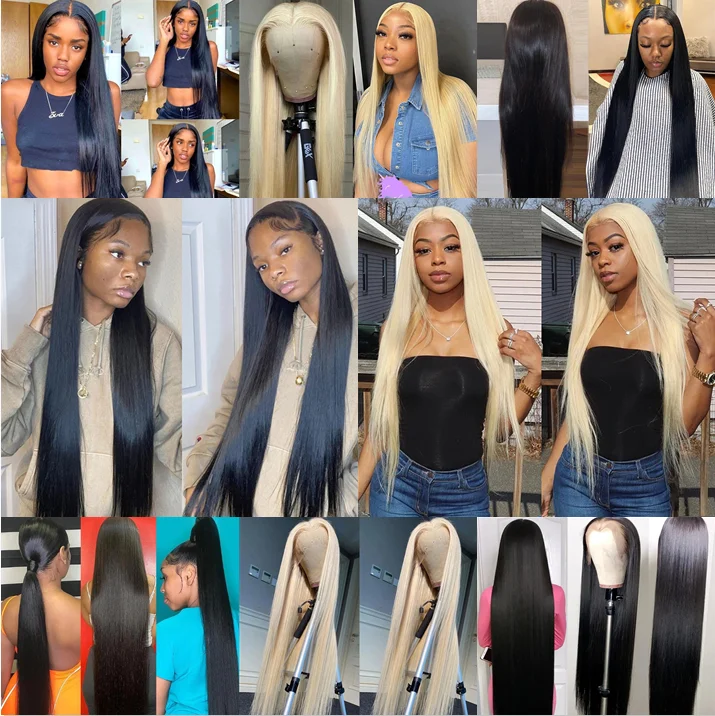 grade 10a raw mink brazilian hair virgin cuticle aligned,blue band hair bundles cuticle aligned brazilian straight hair