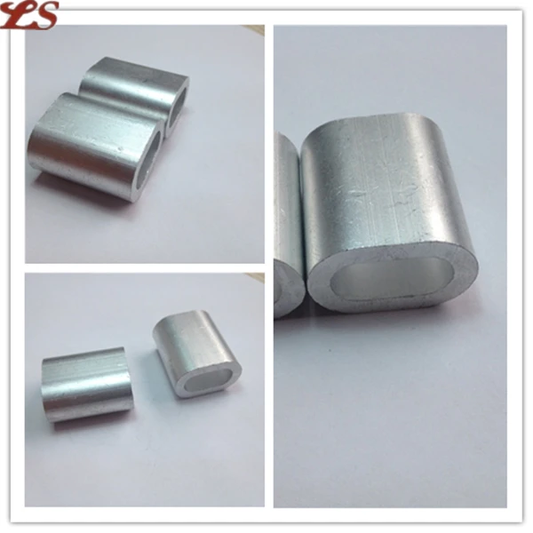 Алюминиевые наконечники EN 13411-3 DIN3093, алюминиевые наконечники, овальные рукава