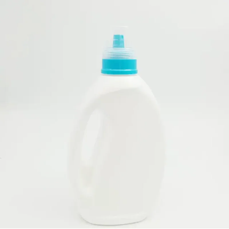 OEM Hot selling custom wholesale PE plastic big capacity   1L 2L laundry detergent bottle with scale cap