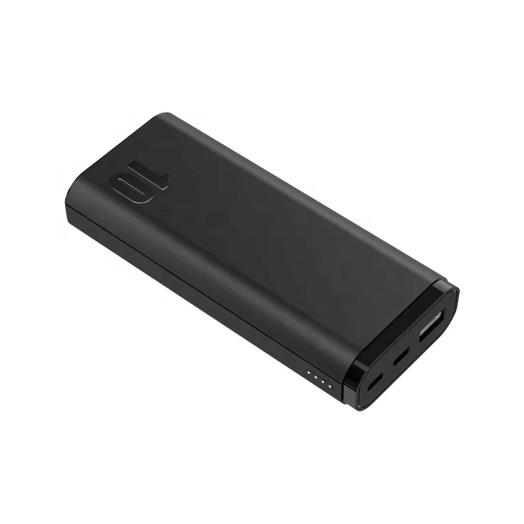 Интеллектуальный power bank Портативный power banks 10000 мАч type-c Быстрая зарядка для смартфона