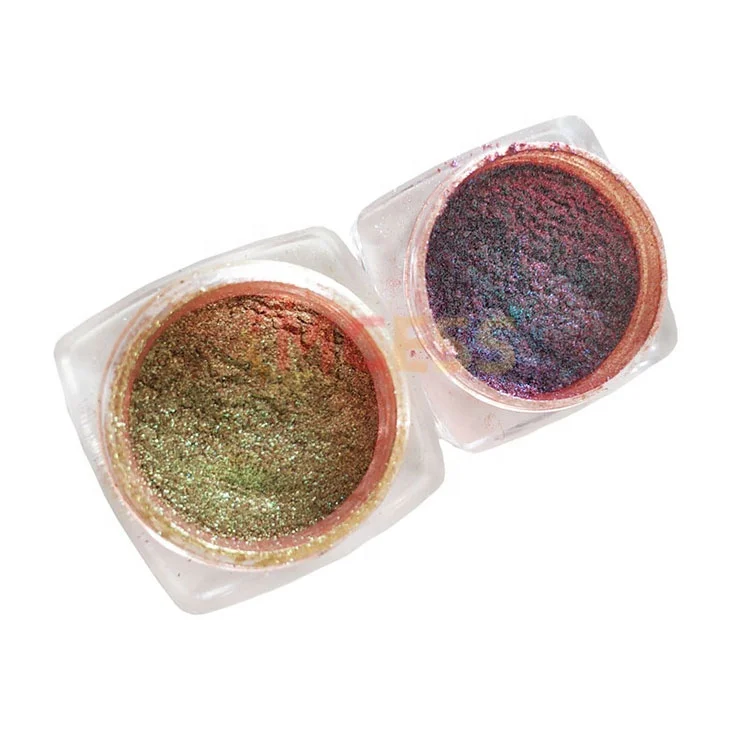New Colour Mica Pearl Pigment Cosmetics Eyeshadows Multichrome Powder Blue Chameleon pigment
