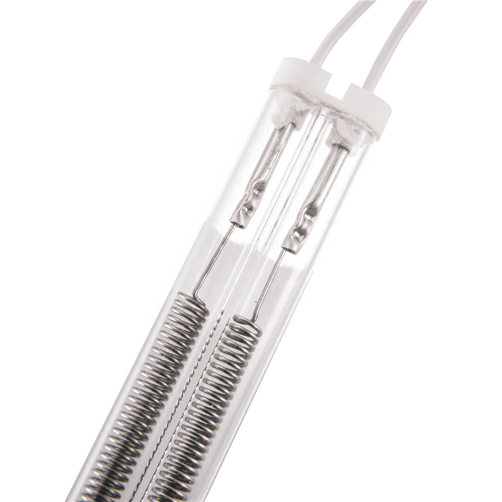 3750w Ceramic heat lamp medium wave infrared quartz heater lamp for printing machine