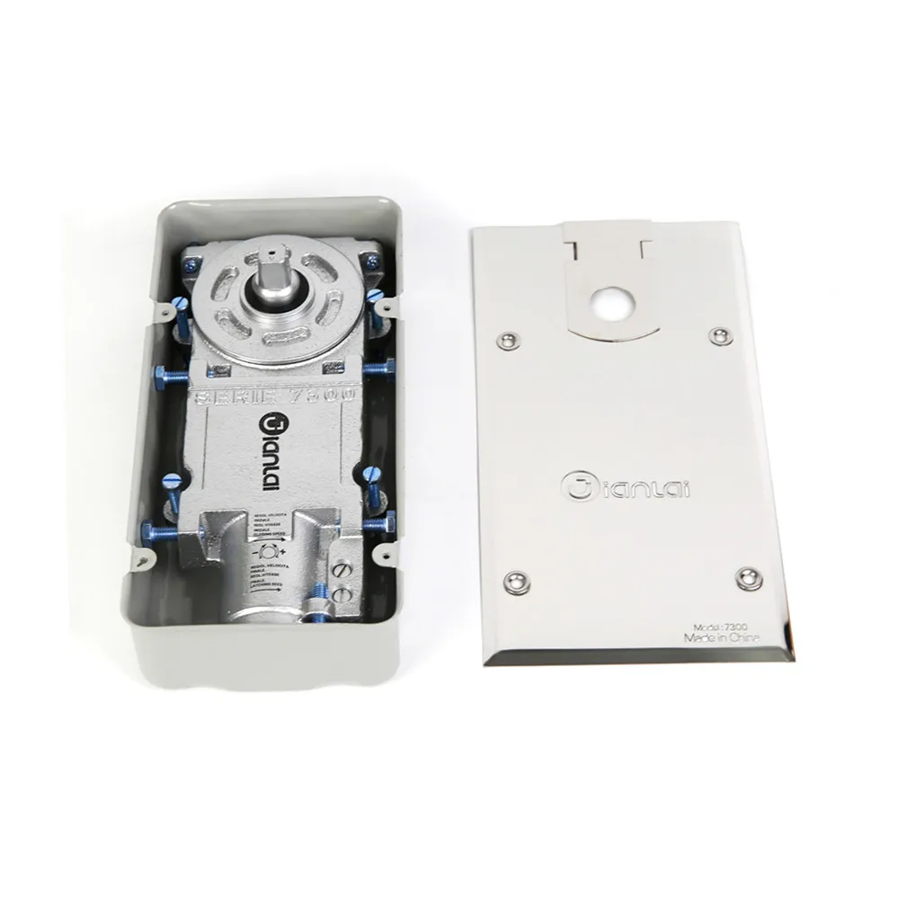 Double Cylinders Hinge Fitting Automatic Swing Sensor Glass Door Gymnastics Floor Spring