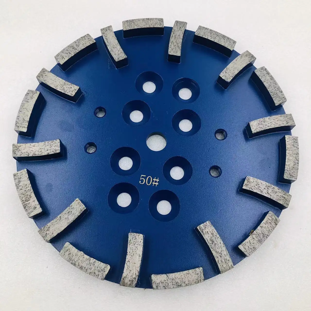 PEX 10inch 250mm Factory Wholesale Custom Universal Square Milling Wheel Diamond Segment Grinding Plate