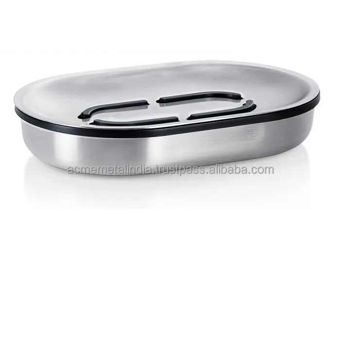 Customized Wall Mounted Soap Holder in Stainless Steel Perfect for Stylish Bathroom Organization and Space Saving Decor