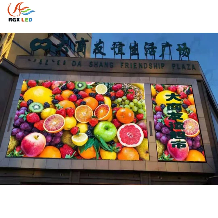 Pantalla LED para la publicidad exterior P3 P3.9 P4 P4.8 P5 P8 P10 pantallas de LED China indoor outdoor LED display screen