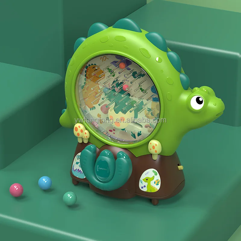 New product 2023 hot selling Dinosaur game machine with light music educate puzzle toys for kids juego Juguete