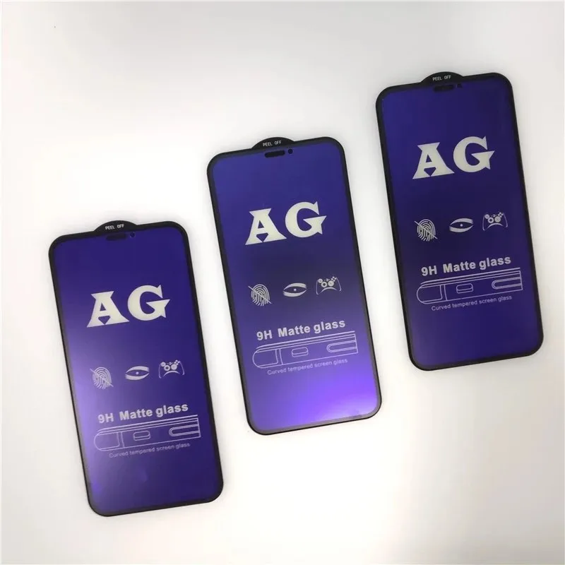  5D 9D AG матовое закаленное стекло с защитой от синего излучения для iphone apple 11 12 pro