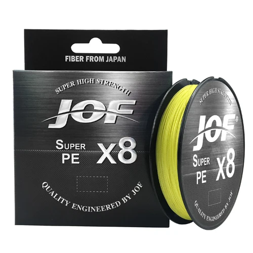  JOF 8 плетеная рыболовная леска из ПЭ 150 м pe