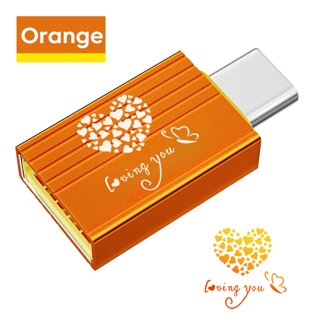 Eonline 2D 100W OTG USB 3.0 To Type C Adapter Fast Charging Data Transmission Converter For iPhone 15 Pro Max