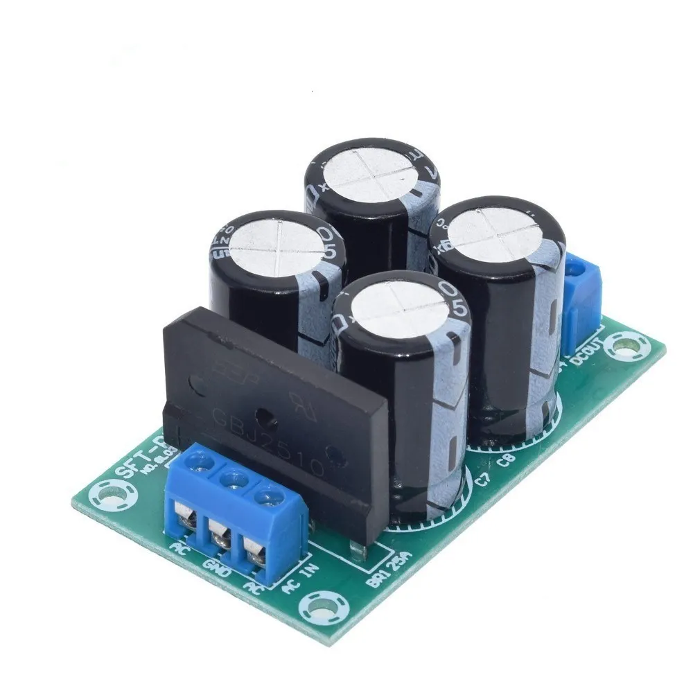 DIY Rectifier High Current 25A Flat Bridge Unregulated Power Supply Board PW28 Dual Power Amplifier module