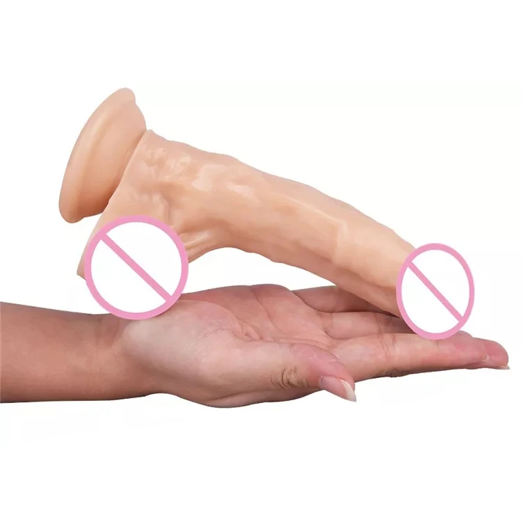 Soft Realistic Huge Penis Cheap Small Anal Dildo PVC Suction Cup Thick Dick Butt Plug Sex Toys Men Women Gay Strapon Cock