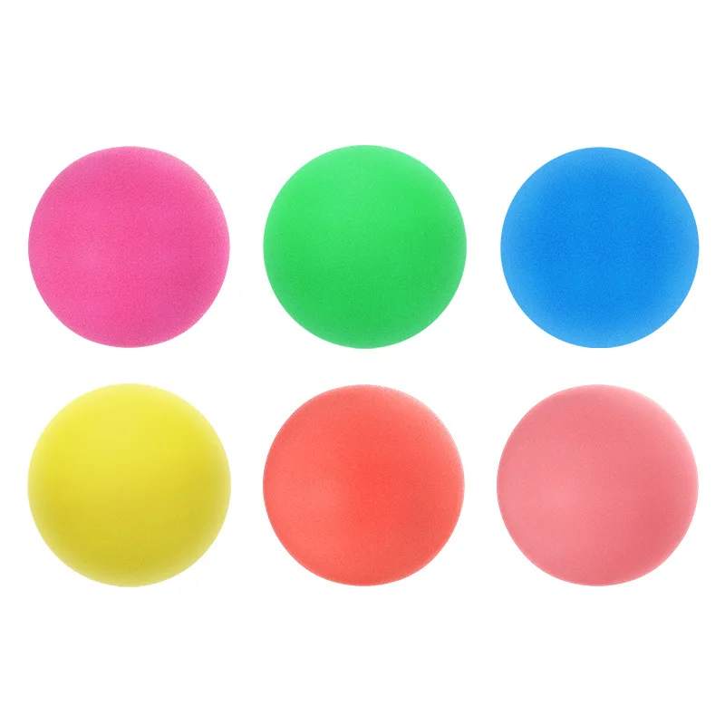 Factory Custom Colored 40mm PP Mini Table Tennis Balls Cheap Plastic Entertainment Beer  Ball for Party