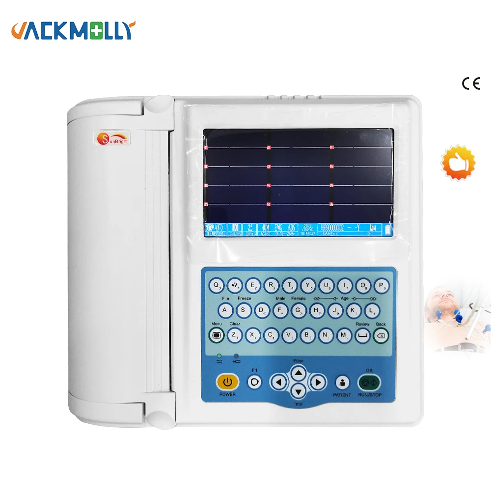 JM-8126 рекомендуем ECG машина специализированный портативный 12-канальный
