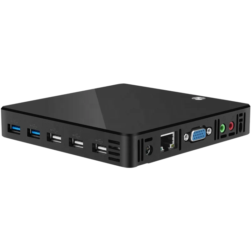  Настольный компьютер In-tel Ce-leron 1007U Pen-tium 2117U двухъядерный mSATA HTPC Vga USB3.0 Nettop PC беспроводной