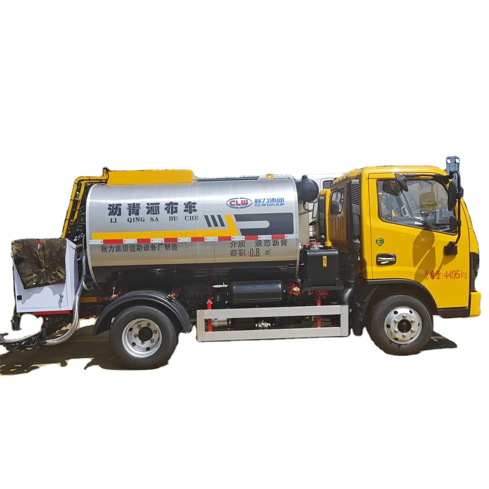 0.8 m3 Factory Automation Emulsion Spray Coating Machine Bitumen Asphalt Sprayer