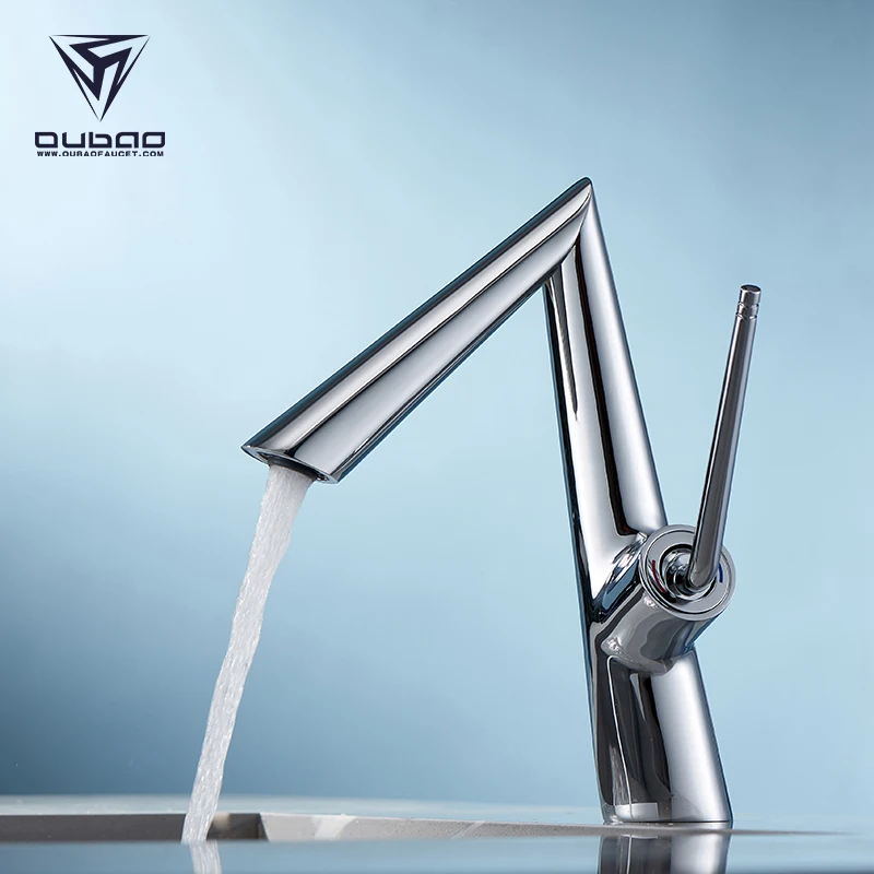 Luxury Designs Chrome Faucet Sanitary Lavatory Mixers Tap Bathroom Basin Faucets