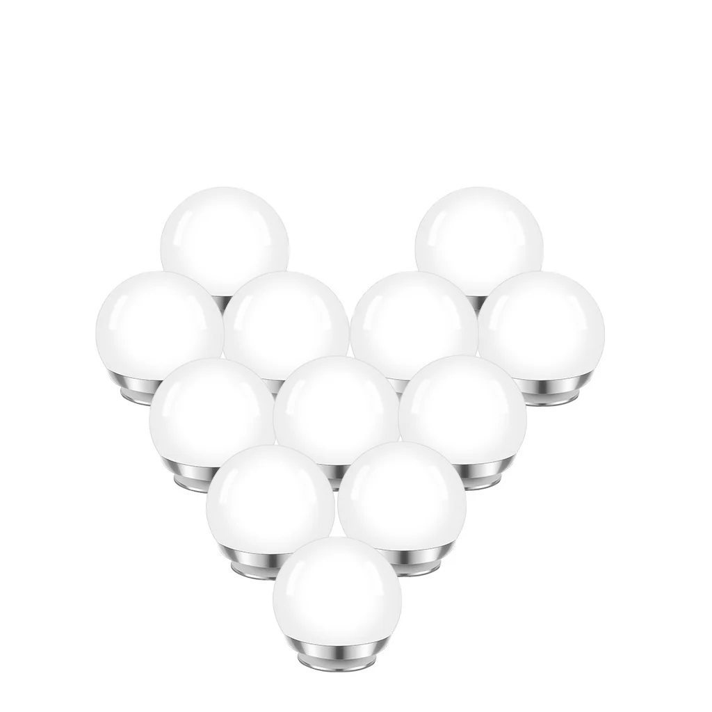 Источник завод с регулируемой яркостью (12 (для нанесения макияжа) со светодиодной подсветкой по краю и mirrorvanity зеркало затемненным