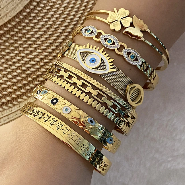 Dazgirl wholesale vintage luxury watch band butterfly bracelet for girls