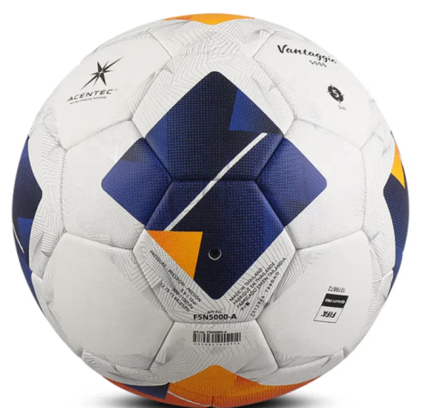 balon de futbol 2024 custom logo Thermal bonded sealed  textured PU molten 5000 leather match soccer ball football ball