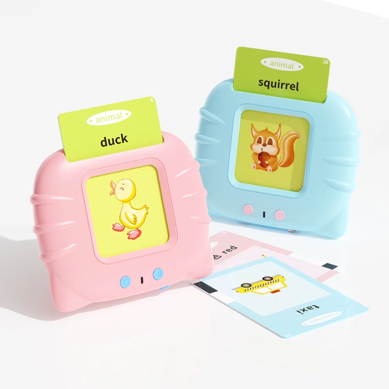 NEWYES 112 Cards Early Educational English Language Word Reading Talking Flash Card Toy Learning Machine For Kids