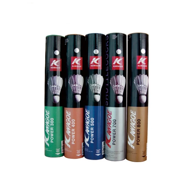 Qicaiyu горячая Распродажа 2 слоя Натуральная пробка чистый белый бадминтон шаттл 100% утка перо волан для профессионального турнира