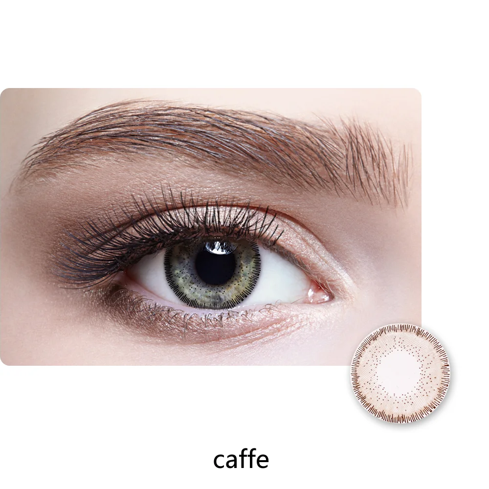 2021 female cosmetic contact lenses high quality natural soft color contact lenses