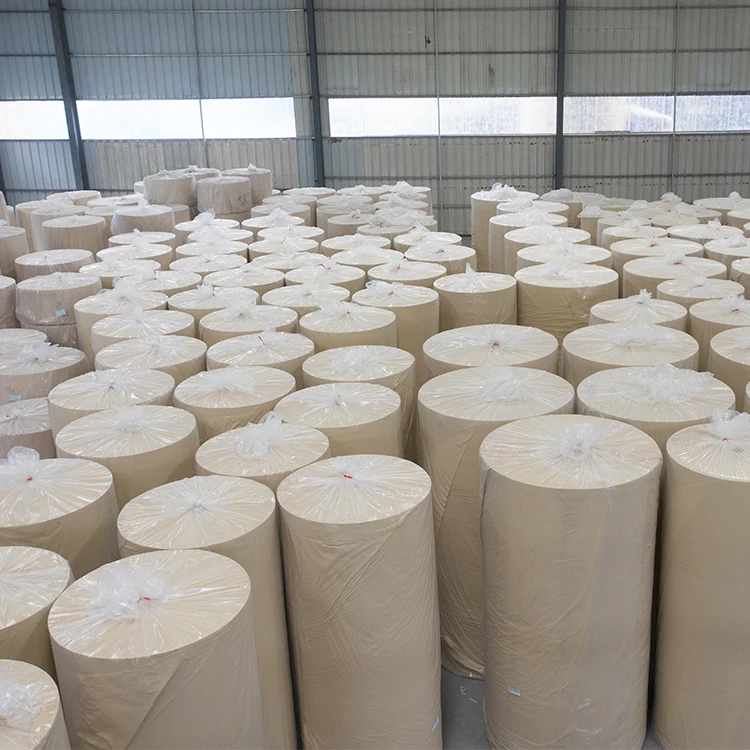 Factory Wholesale Virgin Wood Pulp Napkins Jumbo Roll with 2 Layers Coreless