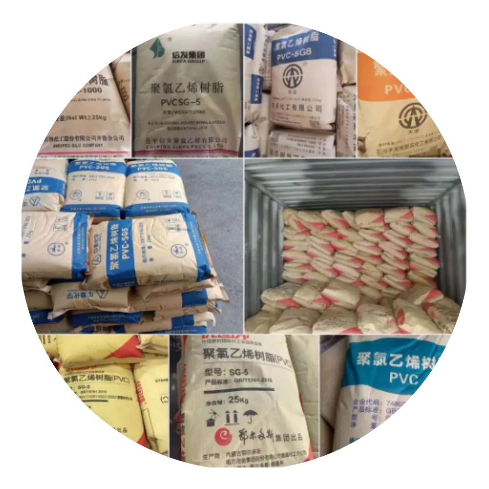 High quality products Polyvinyl Chloride Sg3 Sg5 Sg7 Sg8 S65 Pvc Resin For Film Shoes Pipes