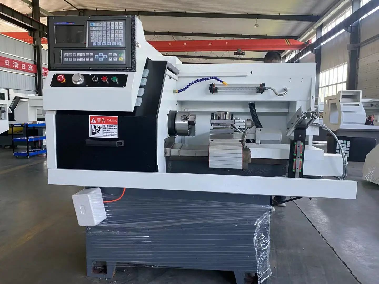 CK0640 fully automatic small precision horizontal flat bed machine tool is stable in heavy cutting CK0640 hard track frequency c