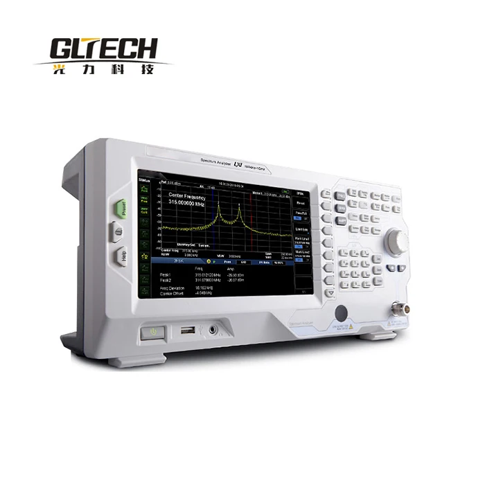 GLTech Digital Storage Oscilloscope 4 Channels 100mhz 1 Gsa/s Sample Rate Waveform Generator Spectrum Analyzer