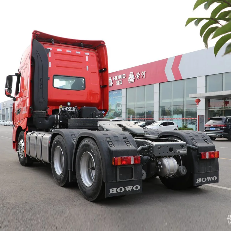 Hot Sale HOWO TH7 Heavy Truck 500hp 680hp 6X4 4X2 AMT Automatic Tractor Trucks Made in China Used Car